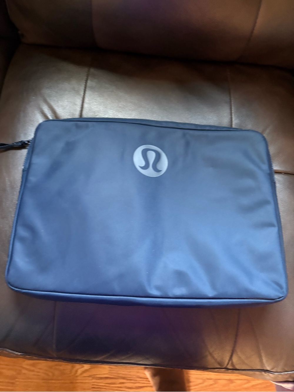 Lululemon Navy laptop crew sleeve
